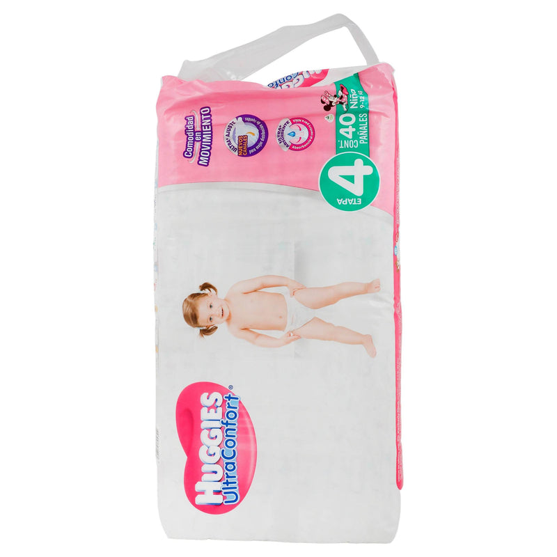 Pañal Huggies Ultra Confort Etapa 4 Con 40 - WeCare Pharma