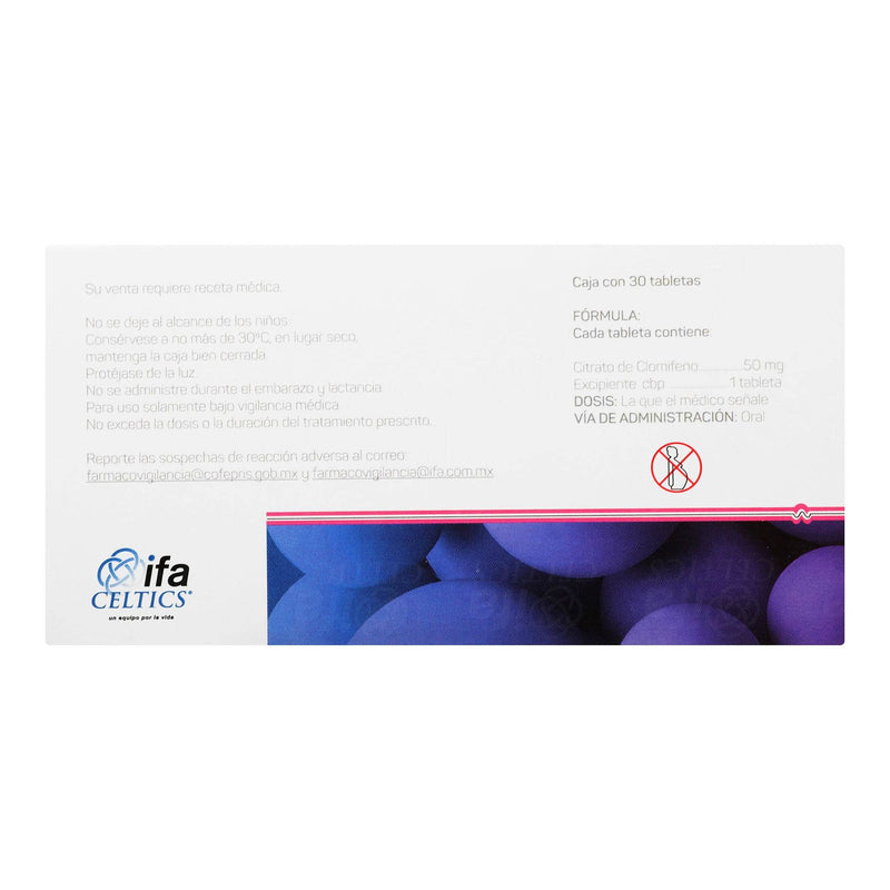 Moments 50Mg Con 30 Tabletas (Clomifeno) - WeCare Pharma