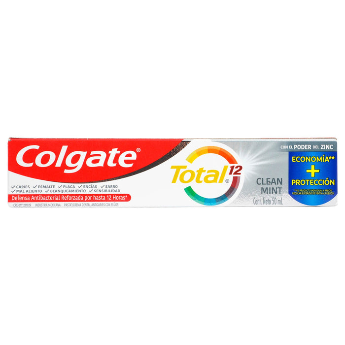 Colgate Total 12 Cleant Mint 50Ml - WeCare Pharma