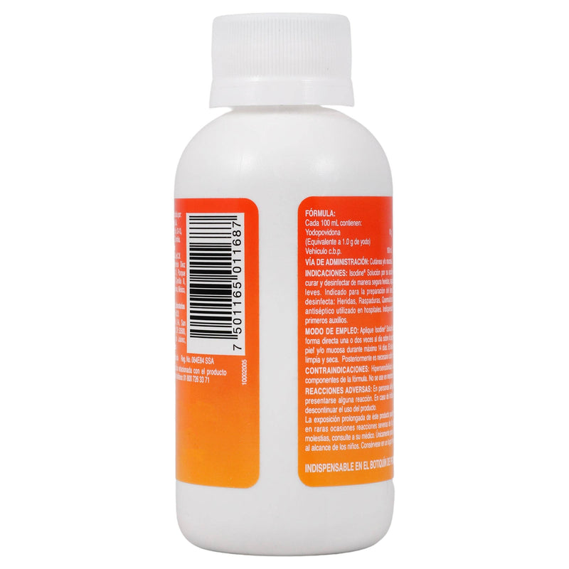 Solución Antiseptica Isodine 120Ml - WeCare Pharma