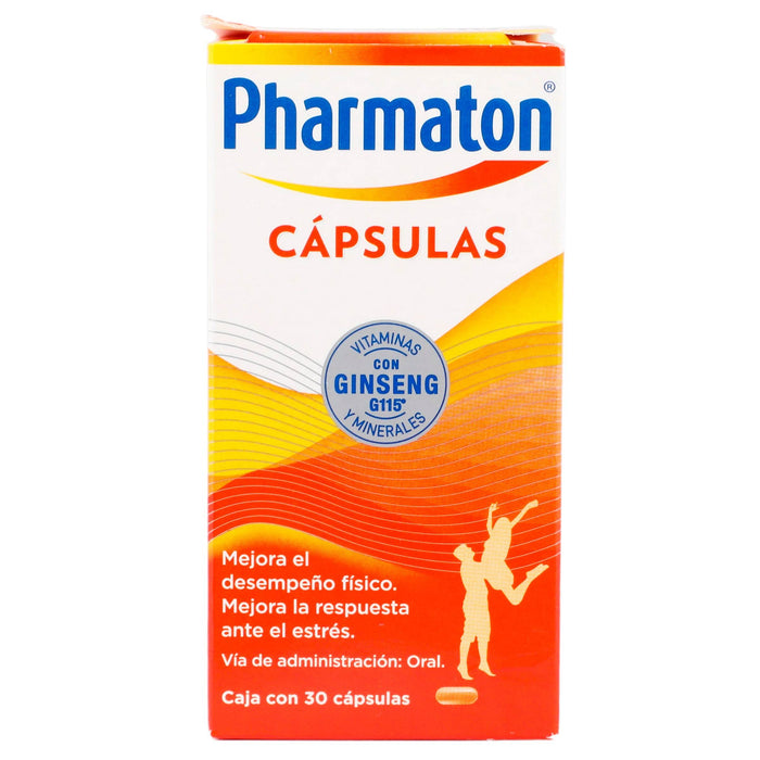 Pharmaton Con 30 Capsulas (Multivitaminas) - WeCare Pharma
