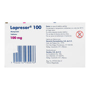Lopresor 100 100Mg Con 20 Tabletas (Metoprolol) - WeCare Pharma