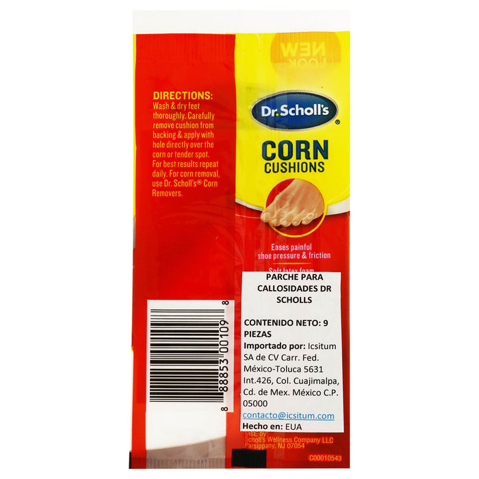 Parche Scholl Hule Espuma Para Gallos Con 9 - WeCare Pharma