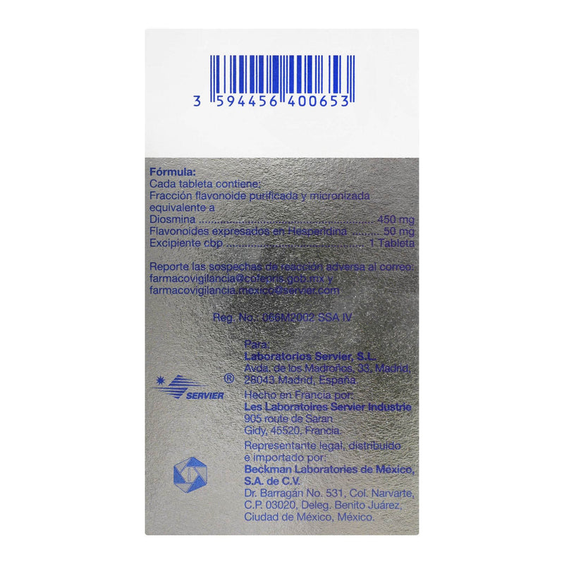 Elatec 500Mg Con 60 Tabletas (Diosmina/Hesperidina) - WeCare Pharma
