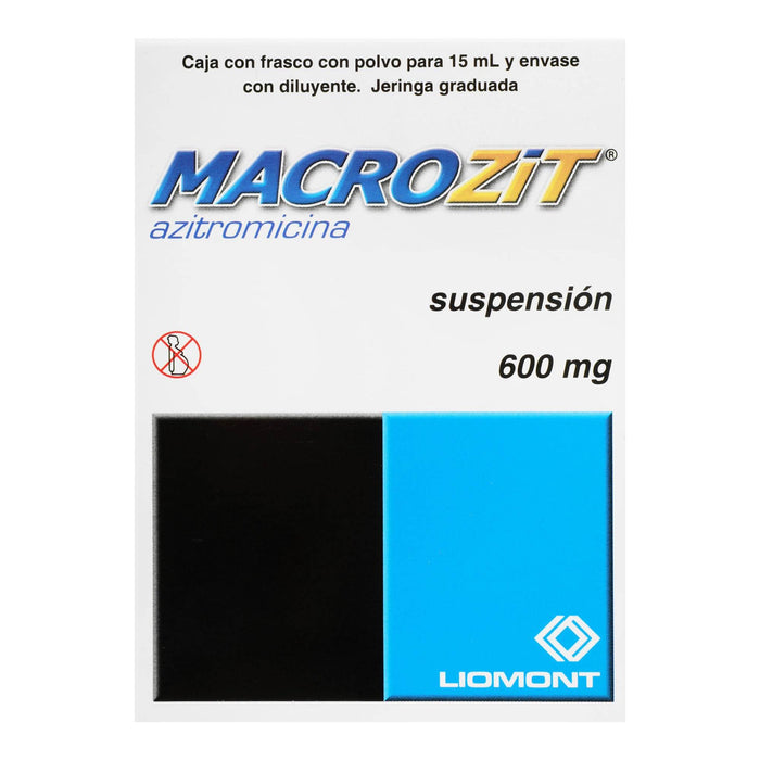 Macrozit Suspensión 600Mg 15Ml (Azitromicina) - WeCare Pharma
