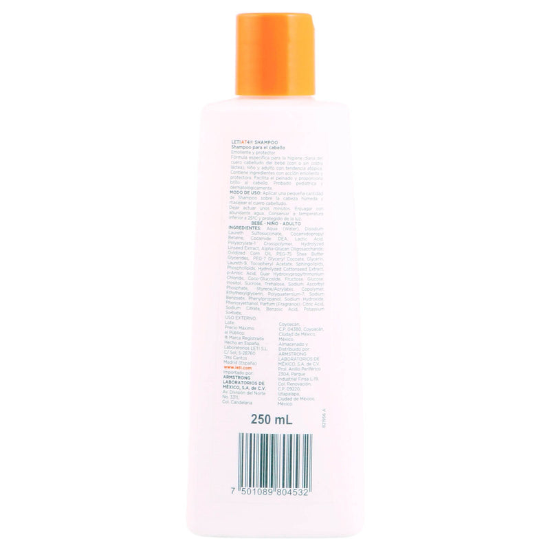 Leti At4 Champu Atopic Skin 250Ml - WeCare Pharma