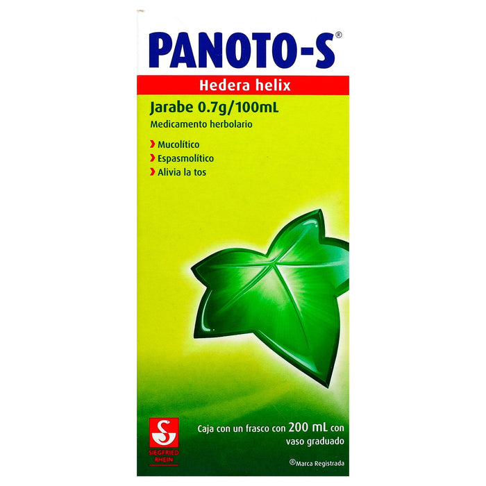 Panoto-S Jarabe 0.7G/100Ml 200Ml (Hedera Helix) - WeCare Pharma