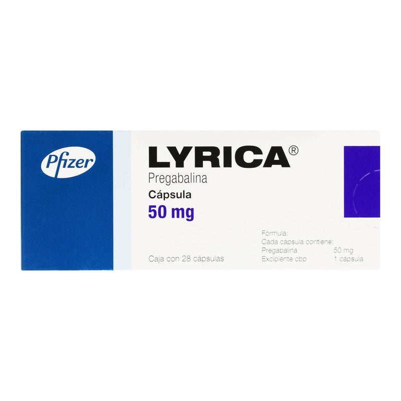 Lyrica 50Mg Con 28 Capsulas (Pregabalina) - WeCare Pharma