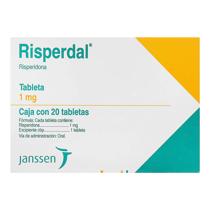 Risperdal 1Mg Con 20 Tabletas (Risperidona) - WeCare Pharma