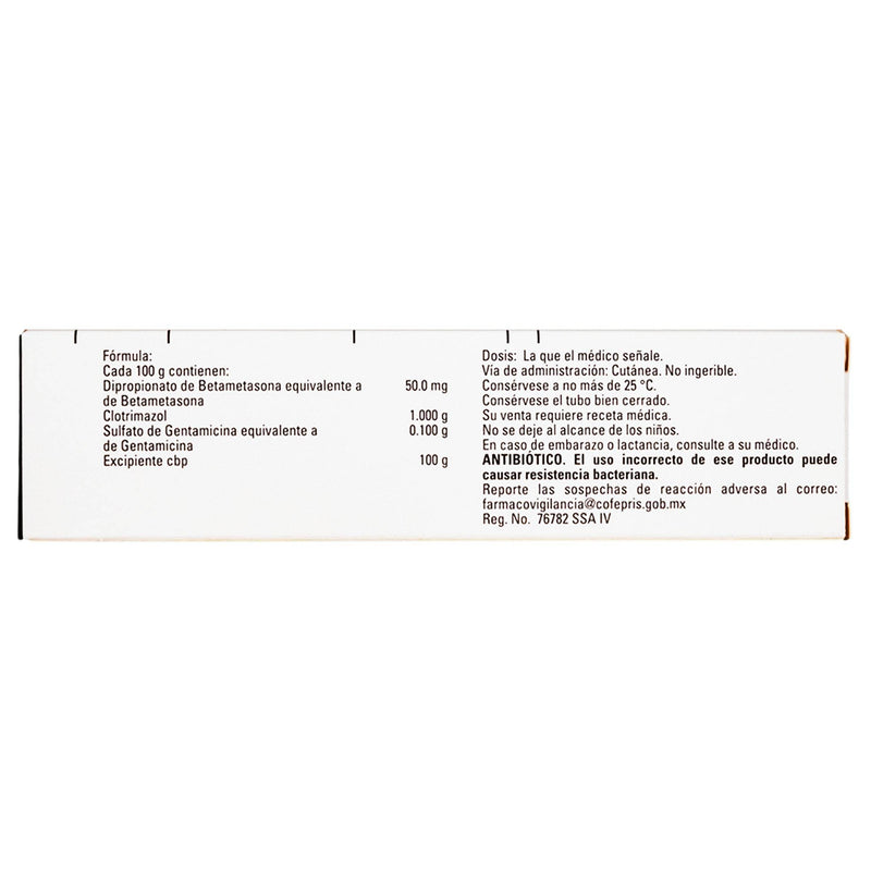 Quadriderm Nf Crema 0.05G/1G/0.10G 30G (Betametasona/Clotrimazol/Gentamicina) - WeCare Pharma