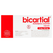 Bicartial 5Mg/100Mg Con 30 Capsulas (Amlodipino/Losartan) - WeCare Pharma