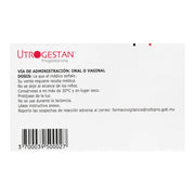 Utrogestan 100Mg Con 30 Capsulas (Progesterona) - WeCare Pharma