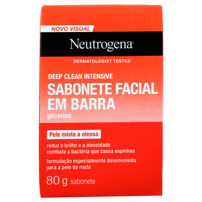 Neutrogena Jabón Deep Clean Intensive Barra 80G 5 - 7891010099725