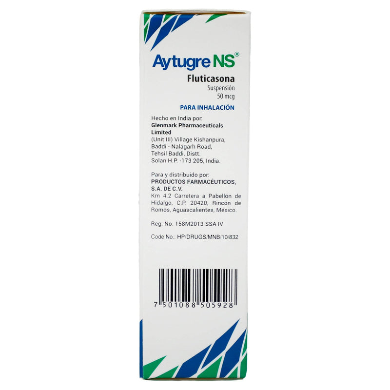 Aytugre Ns Suspensión 50Mcg 120D (Fluticasona) - WeCare Pharma