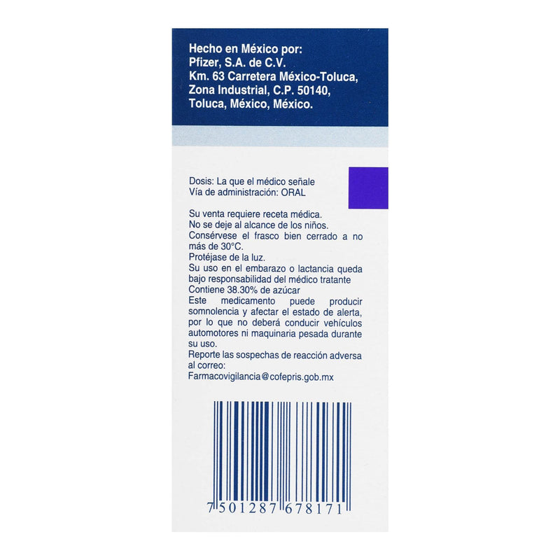 Bonadoxina Jarabe 0.297G/0.608G/100Ml 120Ml (Meclizina/Piridoxina) - WeCare Pharma