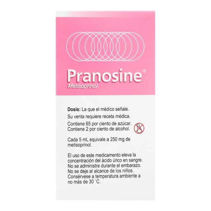 Pranosine Jarabe 250Mg/5Ml 100 Ml (Metisoprinol) - WeCare Pharma