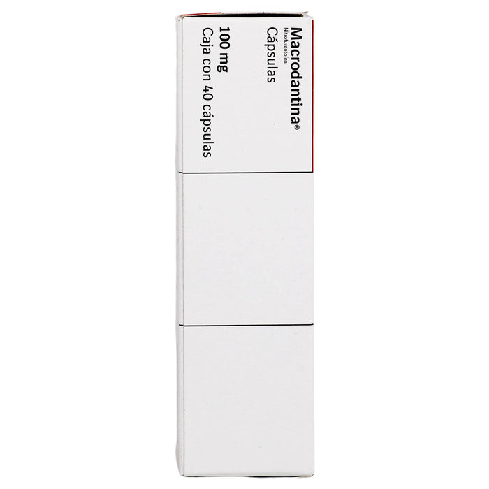 Macrodantina 100Mg Con 40 Capsulas (Nitrofurantoina) - WeCare Pharma