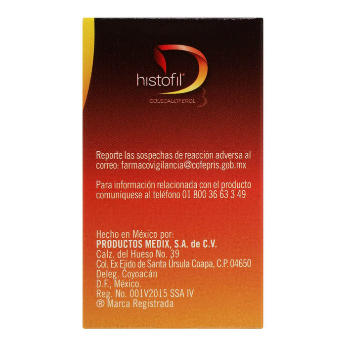 Histofil 4000Unid Con 60 Tabletas (Colecalciferol) - WeCare Pharma