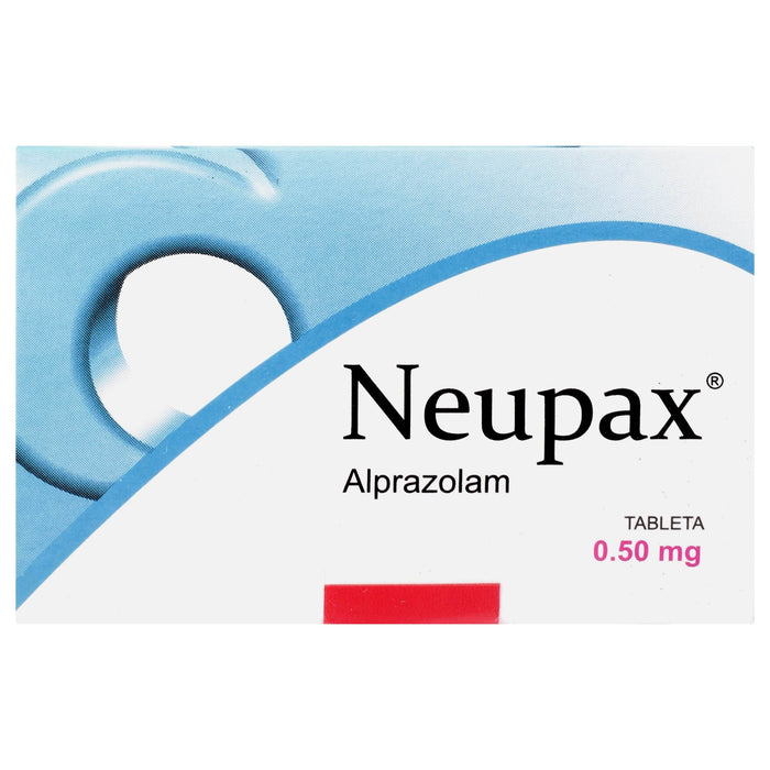 Neupax (Alprazolam) Tabletas 0.50Mg Con 90 - WeCare Pharma