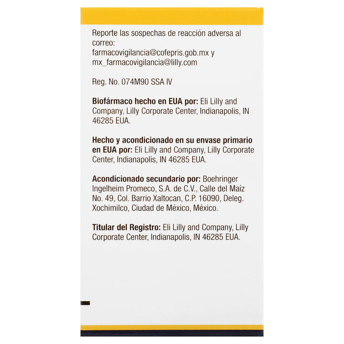 Humulin R Frasco 100Unid/Ml 10Ml Ampulas (Insulina Humana Recombinante) - WeCare Pharma