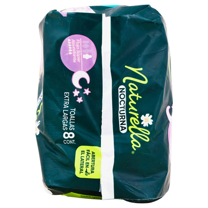 Toallas Naturella Super Abundante Con 8 - WeCare Pharma