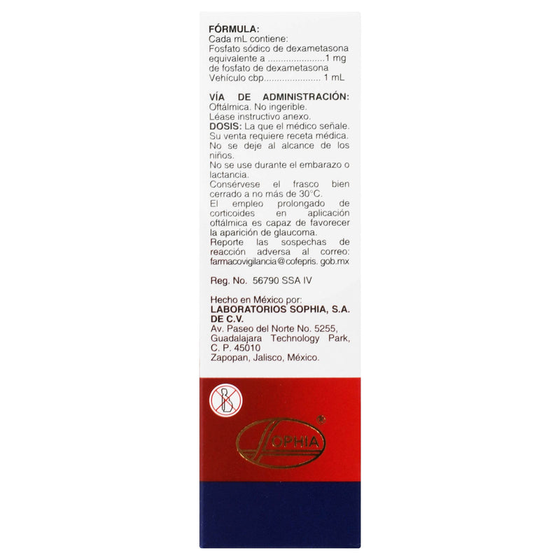 Dexafrin Ofteno Gotas 1Mg/Ml 5Ml (Dexametasona) - WeCare Pharma