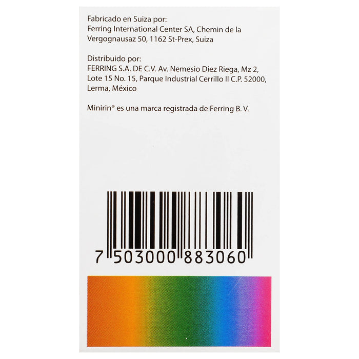 Minirin 178Mcg Con 30 Tabletas (Desmopresina) - WeCare Pharma