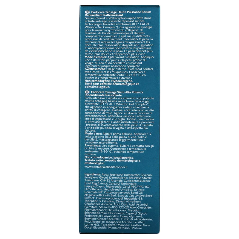 Cantabria Endocare Tensage Suero Alta Potencia 30Ml - WeCare Pharma