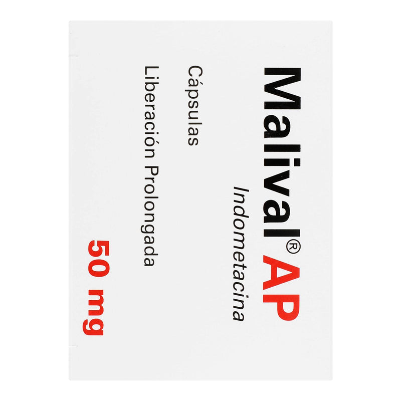 Malival Ap 50Mg Con 28 Capsulas (Indometacina) - WeCare Pharma