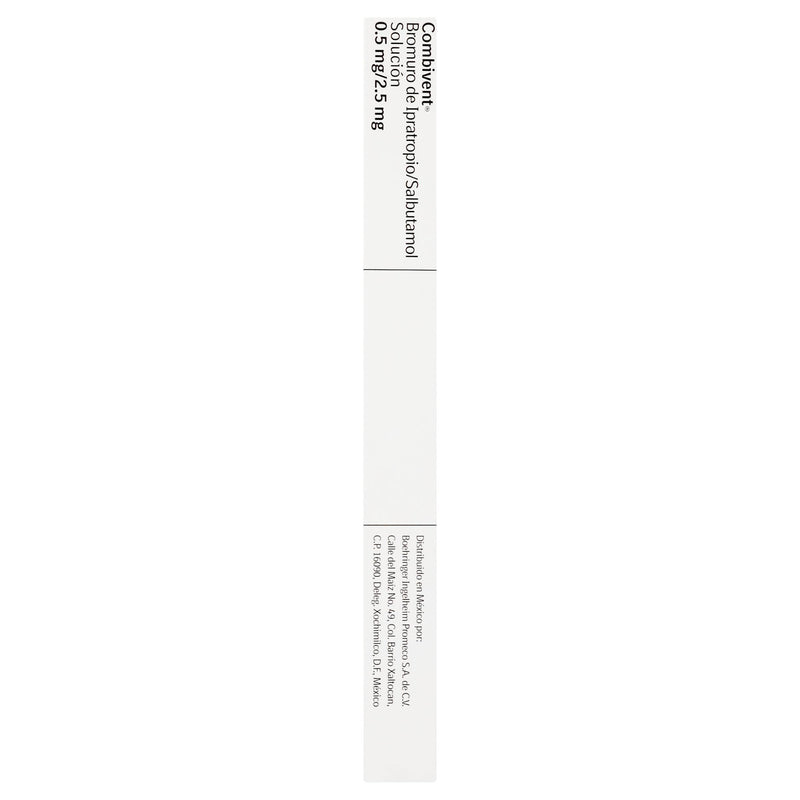 Combivent 0.5Mg/2.5Mg Con 10 Ampulas (Ipratropio/Salbutamol) - WeCare Pharma