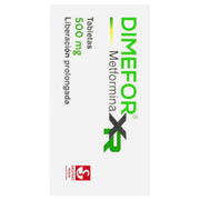 Dimefor Xr 500Mg Con 30 Tabletas (Metformina) - WeCare Pharma