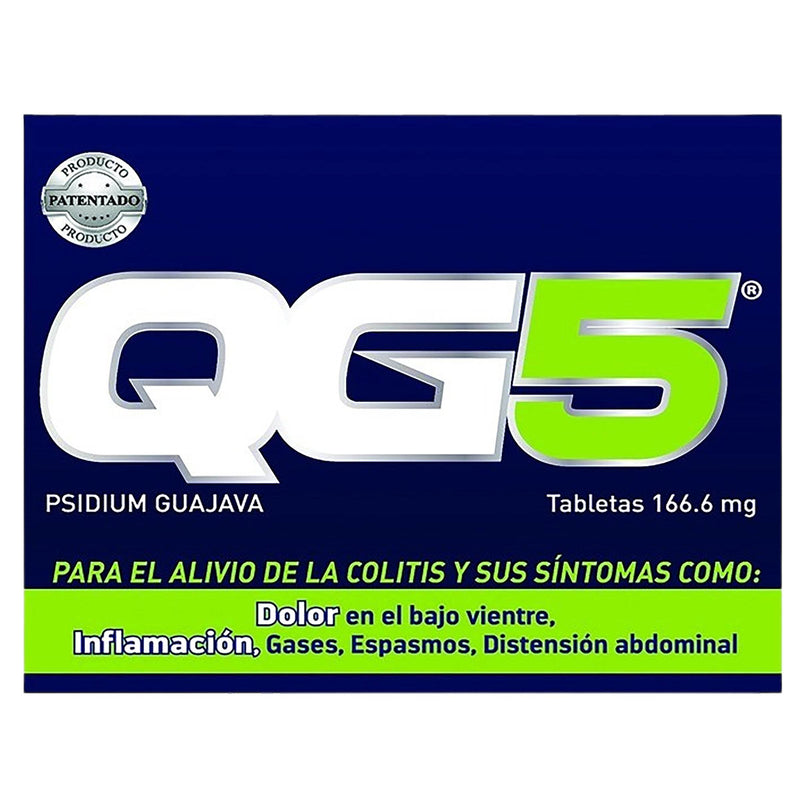 Qg5 166.6Mg Con 30 Tabletas (Psidium Guajava) - WeCare Pharma