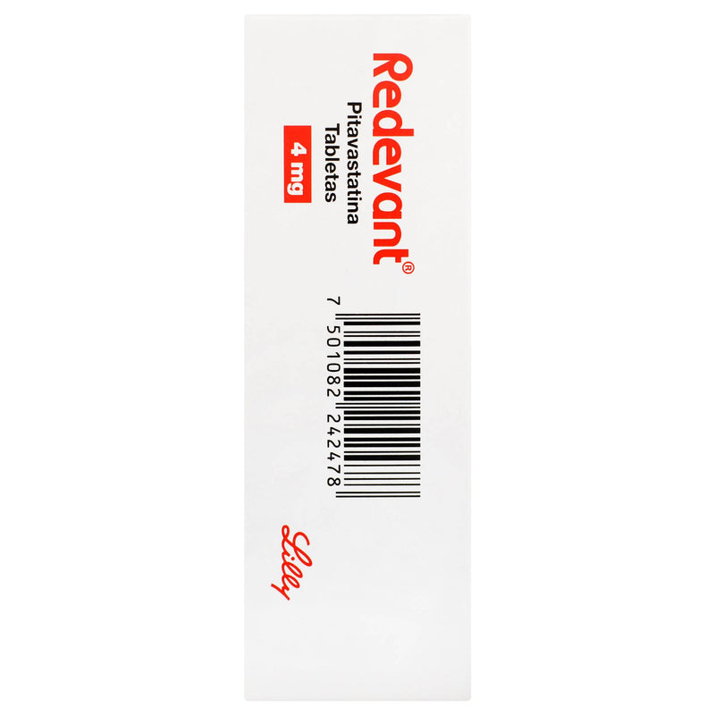 Redevant 4Mg Con 28 Tabletas (Pitavastatina) - WeCare Pharma