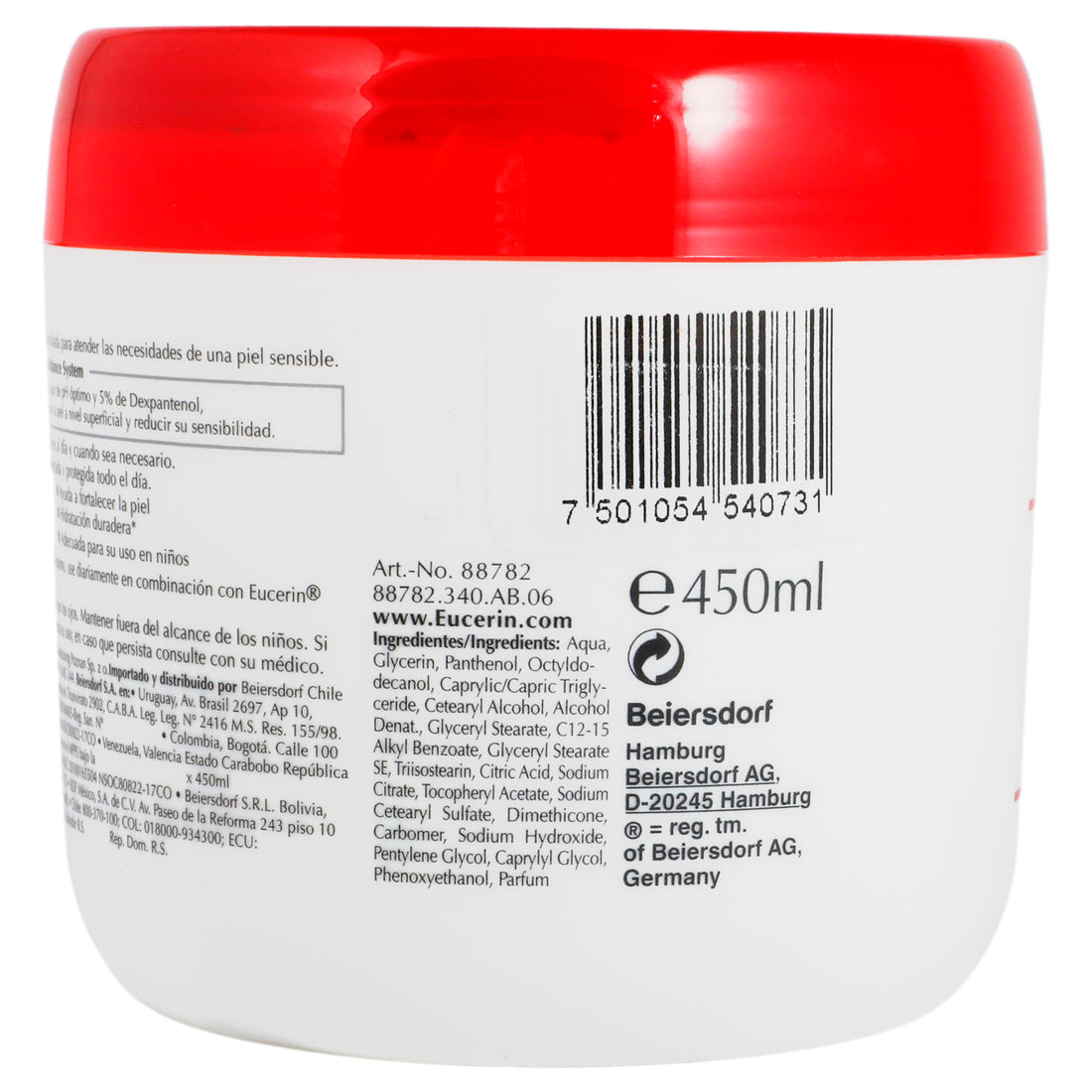 Eucerin Crema Intensiva Corporal Ph5 Tarro 450Ml 6 - 7501054540731