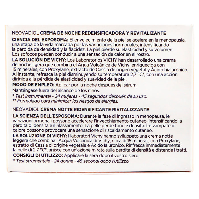 Vichy Neovadiol Peri-Menopausia Crema De Noche 50Ml 8 - 3337875774086