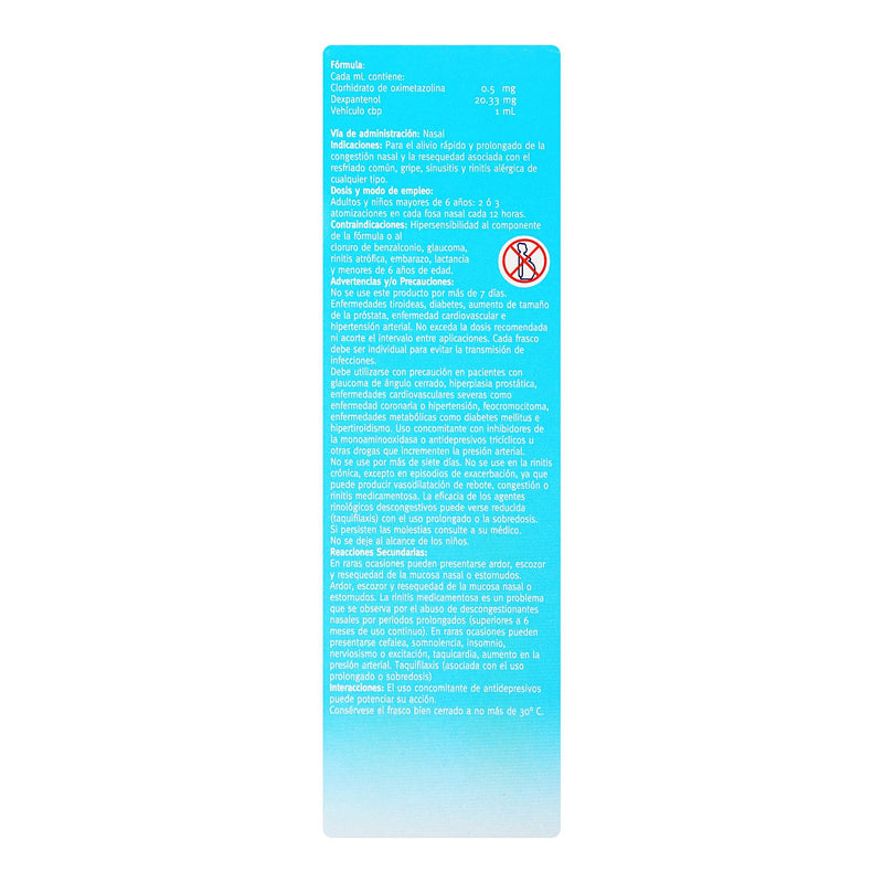 Iliadin Lubricante Ad Spray 0.05% 15Ml (Oximetazolina/Dexpantenol) - WeCare Pharma