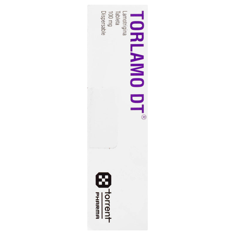 Torlamo Dt (Lamotrigina) Tabletas 100Mg Con 30 - WeCare Pharma