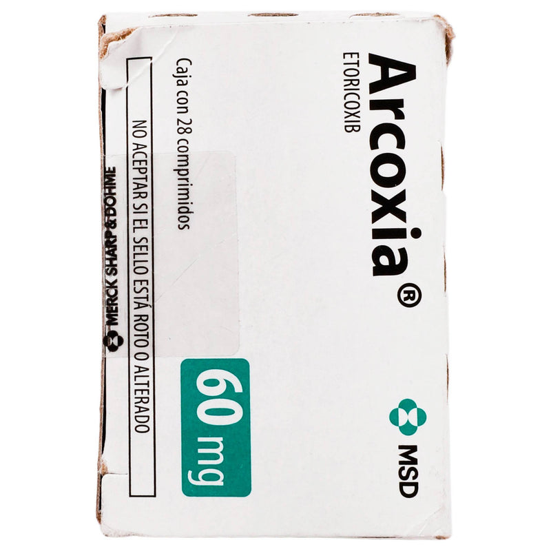 Arcoxia 60Mg Con 28 Comprimidos (Etoricoxib) - WeCare Pharma
