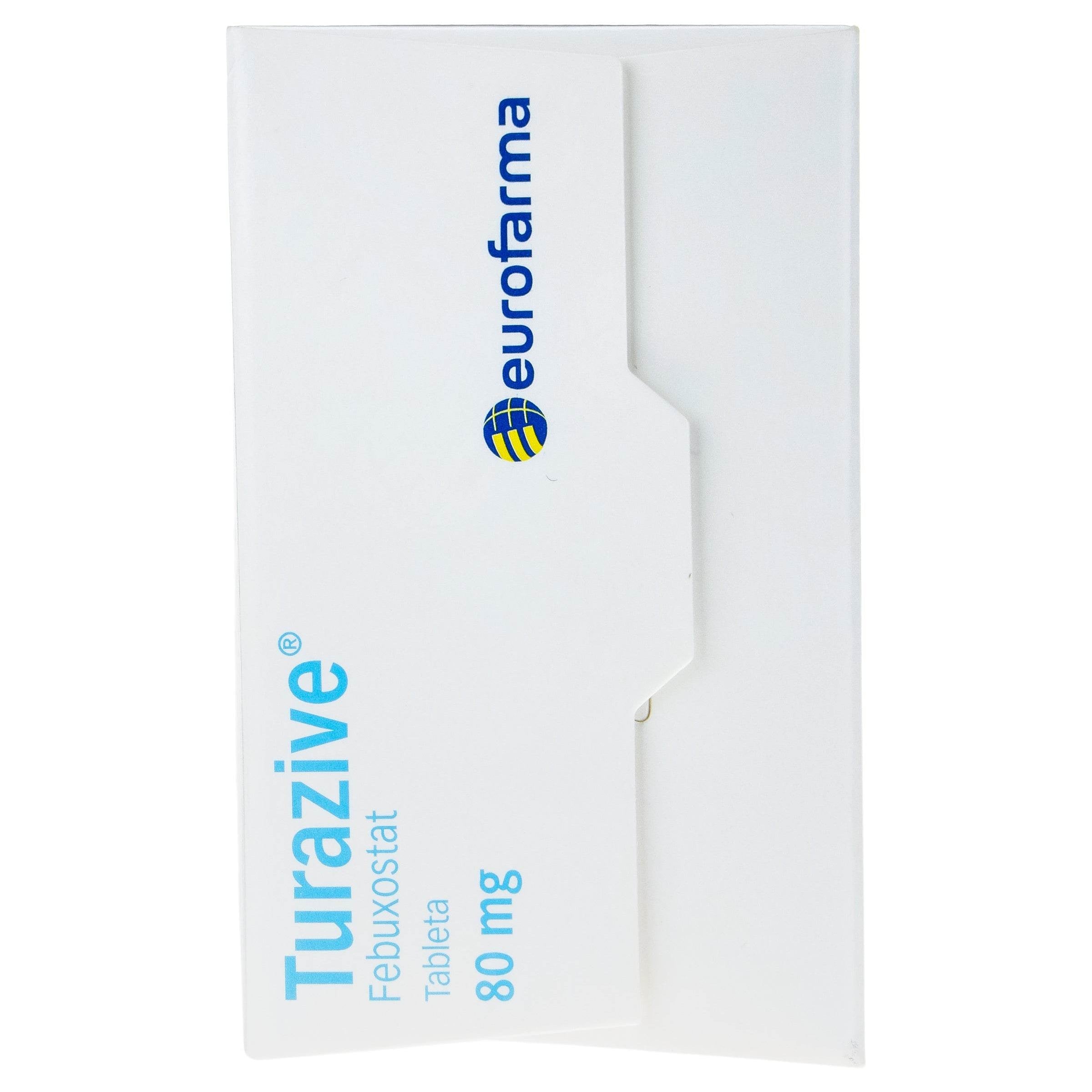 Turazive (Febuxostat) 80Mg Tabletas Con 28 Euro — WeCare Pharma