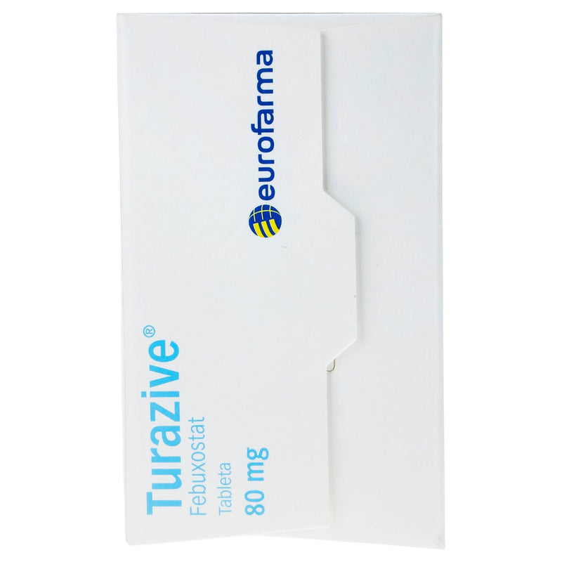 Turazive (Febuxostat) 80Mg Tabletas Con 28 Euro - WeCare Pharma