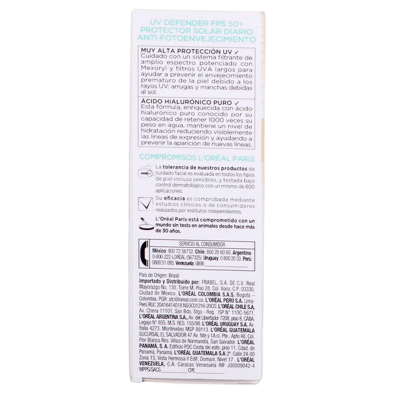 Loreal Uv Defender Fps50 40G - WeCare Pharma