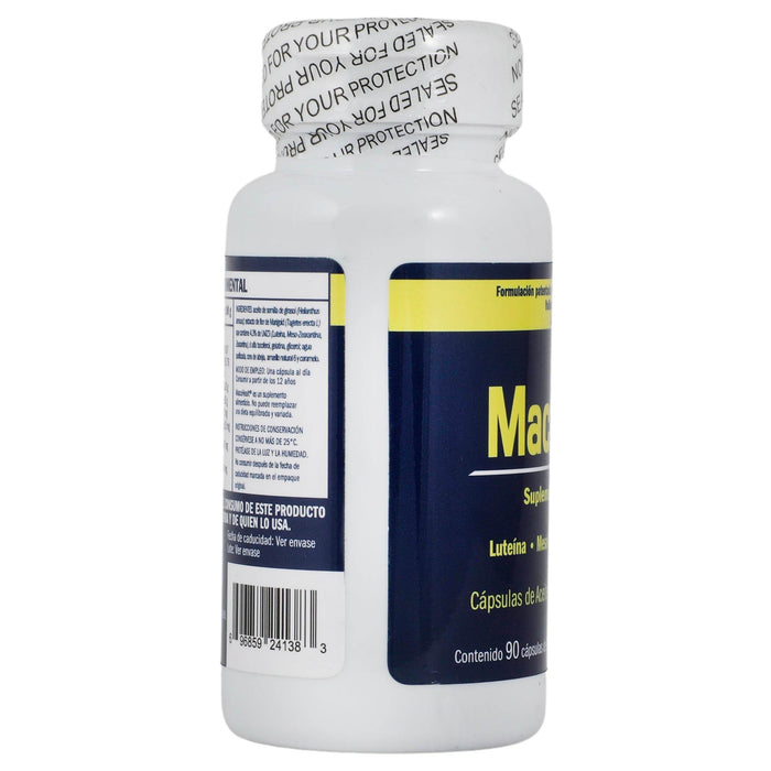 Macuhealt 600Mg Con 90 Capsulas (Luteina/Meso-Zeaxantina/Zeaxantina) - WeCare Pharma