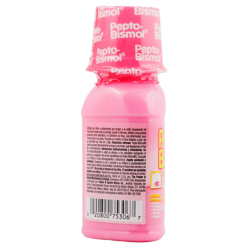 Pepto Bismol Suspensión 1.75G/100Ml 118Ml (Subsalicilato De Bismuto) - WeCare Pharma