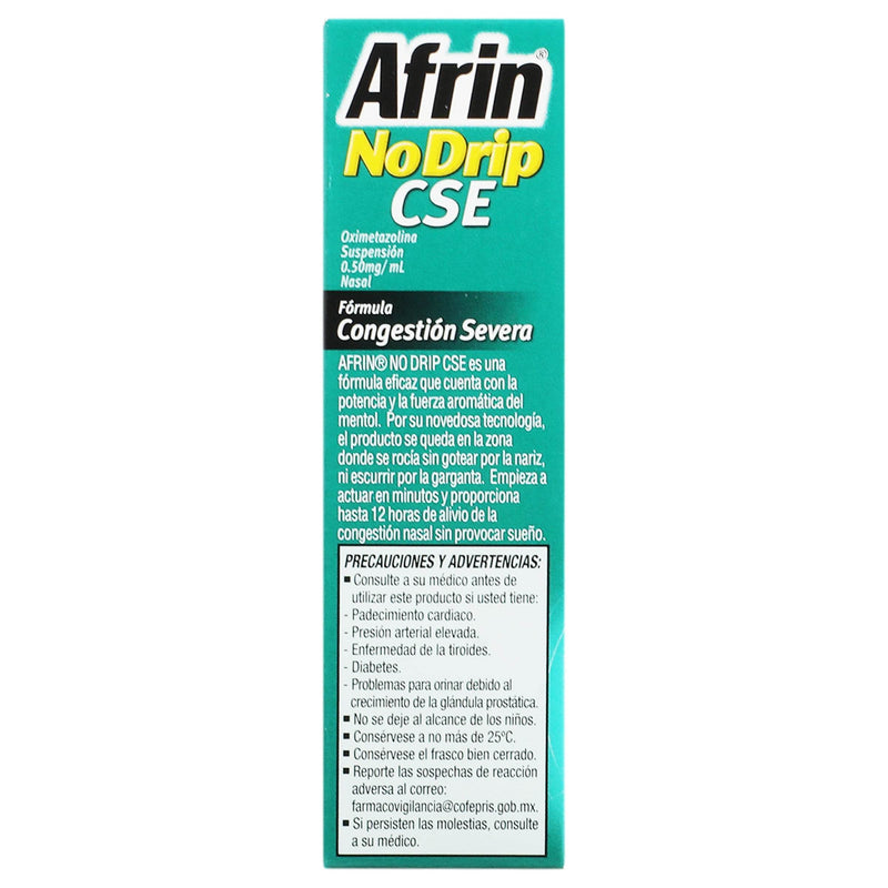 Afrin No Drip Cse Spray 0.50Mg/Ml 15Ml (Oximetazolina) - WeCare Pharma