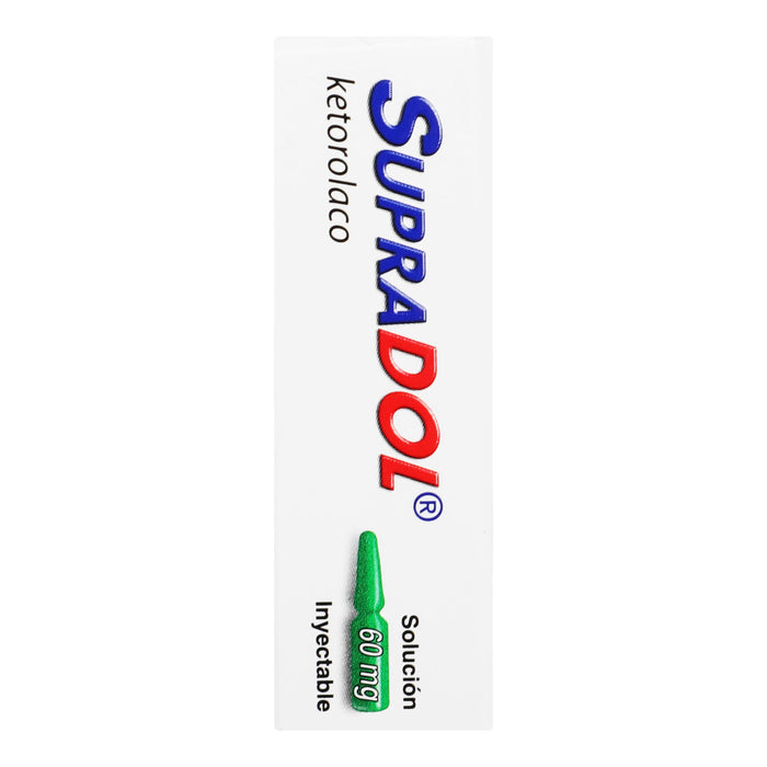 Supradol 60Mg Con 3 Ampulas (Ketorolaco) 7 - 7501299302354