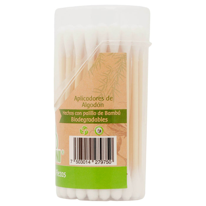 Aplicadores De Algodón Con 50 - WeCare Pharma