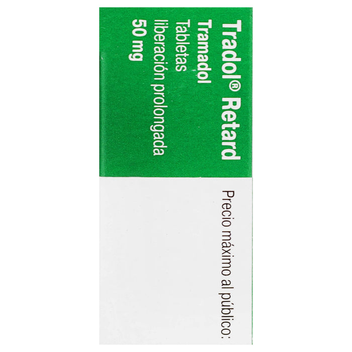 Tradol Retard (Tramadol) Tabletas 50Mg Con 10 - WeCare Pharma