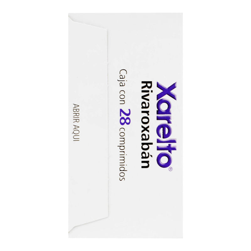 Xarelto 20Mg Con 28 Comprimidos (Rivaroxaban) - WeCare Pharma