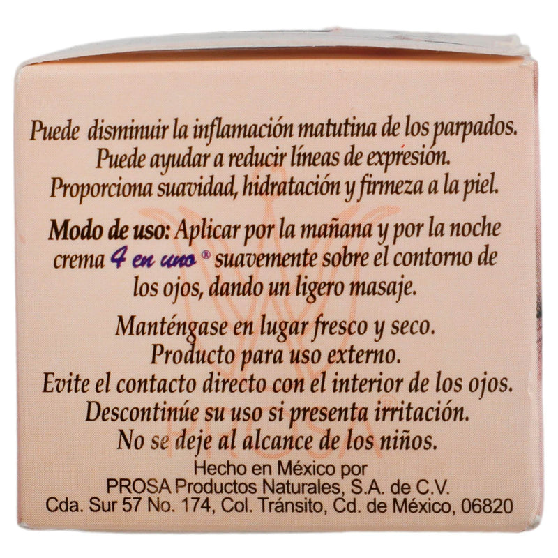 Crema Para Contorno De Ojos 4 En 1 Prosa 15G - WeCare Pharma