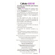 Caltrate 600+M Con 60 Tabletas (Vitamina D3/Minerales) - WeCare Pharma